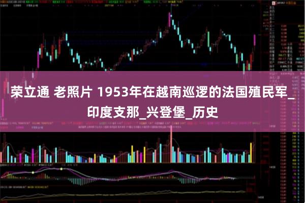 荣立通 老照片 1953年在越南巡逻的法国殖民军_印度支那_兴登堡_历史